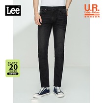 Lee mall with 21 autumn and winter new warm rock thermostatic 709 dark gray mens jeans LMB1007092VL-063