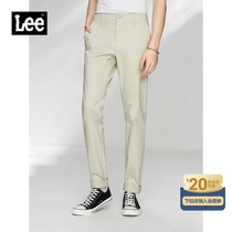 Lee mall with the same 21 spring and summer new multi-color stretch tooling straight mens casual cloth pants L409925YL