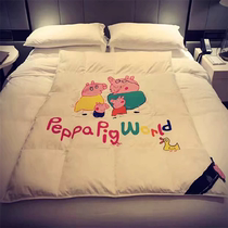 ins Korean baby children duvet 95 white goose down winter quilt 1 2m student single 1 5 baby garden quilt core