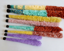 Saxophone cleaning stick brush Saliva brush Alto elbow treble tenor saxophone color random through tube wipe