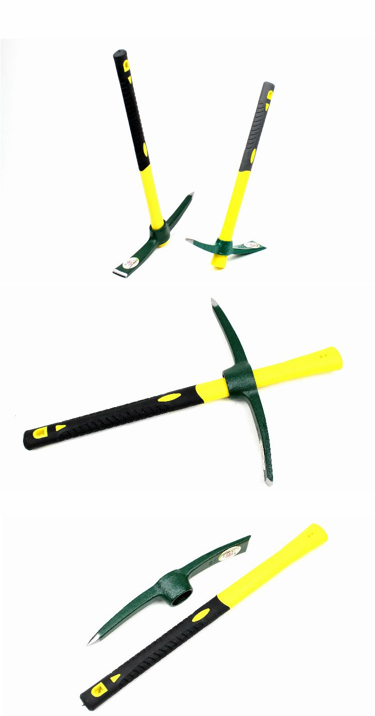 ms-g1大号 登山镐 军镐鹤嘴锄 洋镐 车用逃生工具镐 冰钓工具