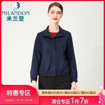 Milan Deng middle-aged mothers short jacket casual wild jacket 2020 new autumn coat for women