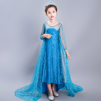 Aisha Princess Dress Girls Frozen New Dress Autumn Aisha Skirt Set Children Autumn Dress