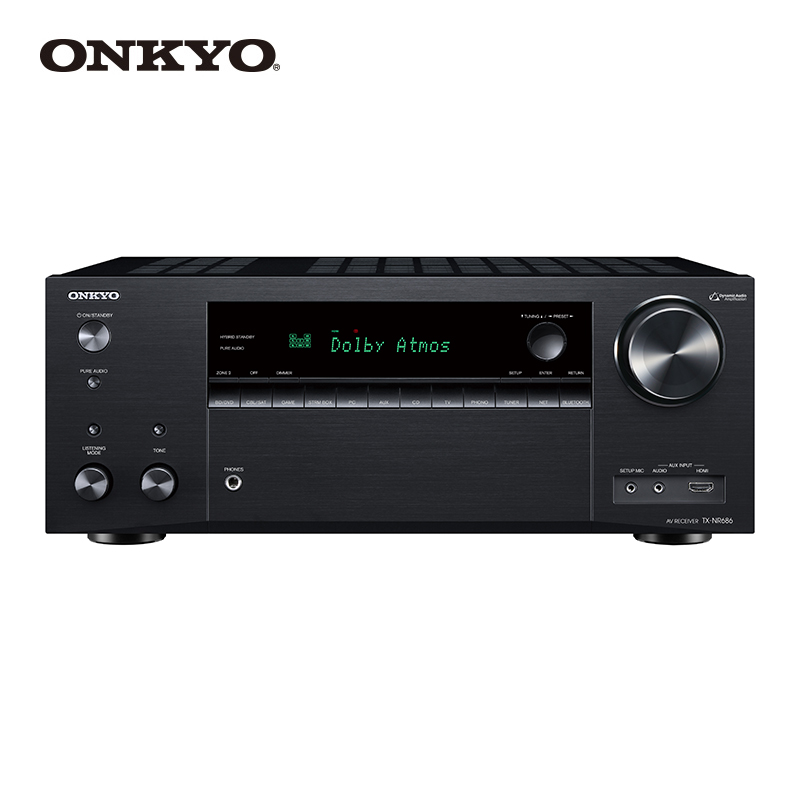 onkyo / anqiao tx-nr686 7.2 channel domestic av dolby panoramic thx amplifier imported bluetooth