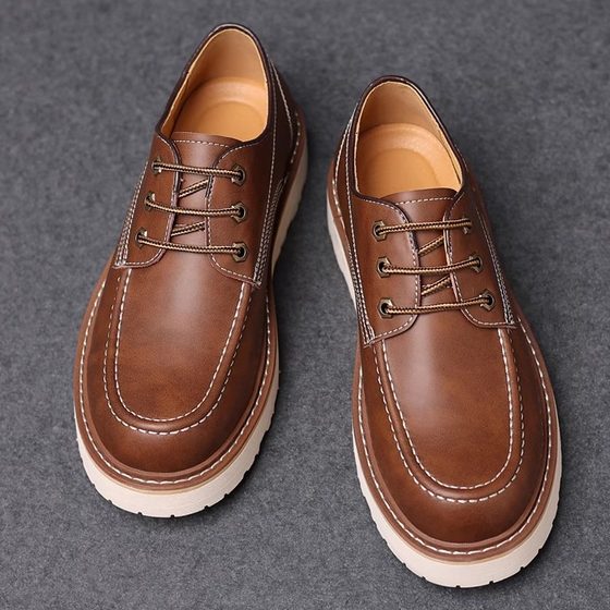 2025 new men's shoes spring and autumn genuine leather waterproof retro low top work shoes British Martin boots sports and casual leather shoes
2025 new men's shoes spring and autumn genuine leather waterproof retro low top work shoes British Martin boots sports and casual leather shoes