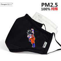 Seven Dragon Pearl Saiya Sun Epiphany Turtle Fairy mask male and female students cartoon cartoon Cartoon Perimeter Pure Cotton Winter Warm