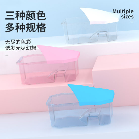 Chongshangtian 거북이 탱크 빌라 작은 브라질 거북이 생태 테라리움 전용 거북이 탱크 가정용 어항 집 Chongshangtian 거북이 탱크 빌라 작은 브라질 거북이 생태 테라리움 전용 거북이 탱크 가정용 어항 집