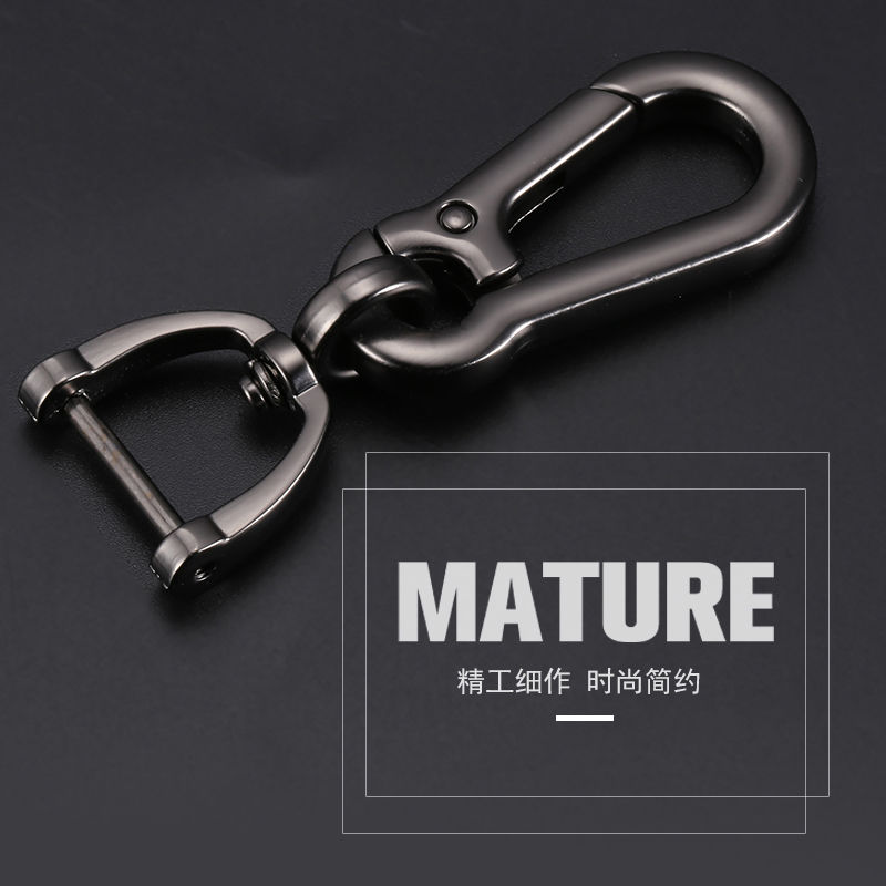 anti-lost car keychain men's couple mini keychain pendant key chain ring ring multifunctional hanging rope