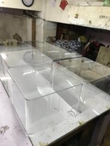High transparent acrylic square angle display cover organic glass plastic machinery equipment arc protective dust cover