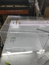 Customized arbitrary jukebox high transparent acrylic dust cover organic glass U bending one display protective cover