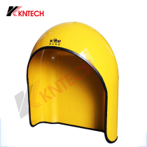 Campus FRP phone booth Public pillar phone booth waterproof and rainproof phone cover Attendance machine rain cover