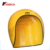 Waterproof and rainproof public phone booth can be wall-mounted or column-mounted FRP phone cover outdoor phone soundproof cover