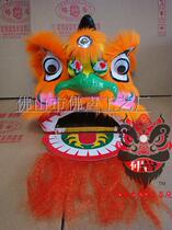 Value-added popular childrens lion dance lion head wake lion jewelry Chinese intangible cultural heritage crafts handmade toy performance 8 inches