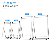 Aluminum alloy portable poster display board