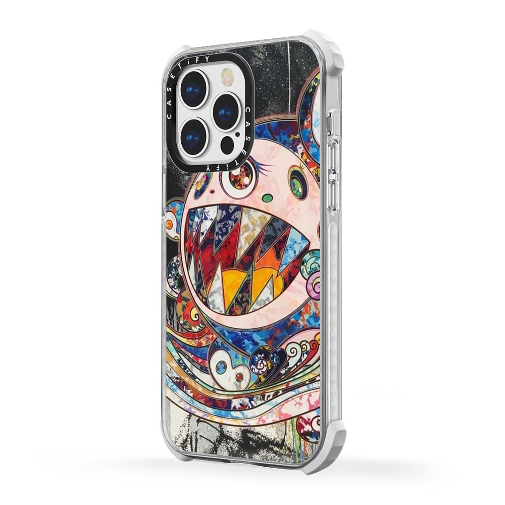 香港代購CASETiFY x 藝術家聯名村上隆系列適用於iPhone16/15/14