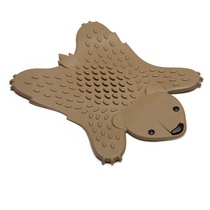 Israel Ototo Design Bear Insulation Mat Grizzly Trivet Creative Grizzly Table Mat