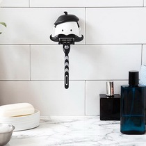 Israel Peleg Design Gentleman razor hook Mr Razor Creative suction cup hook