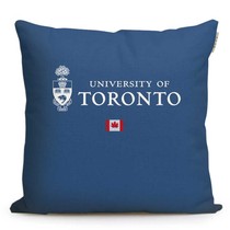 Home of Toronto University of Toronto Souvenir Study Abroad Custom Gift Brief Sofa Decoration Cloth Art Hug