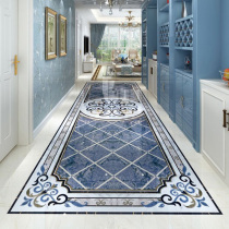 Cloisonne tile Simple European style 800 living room Dining hall Entrance corridor aisle imitation waterjet parquet floor tile