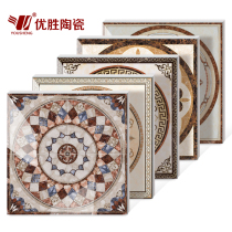 Home entrance European living room Dining room throwing gold tiles Door parquet floor tiles Puzzle tiles Throwing crystal tiles Floor tiles