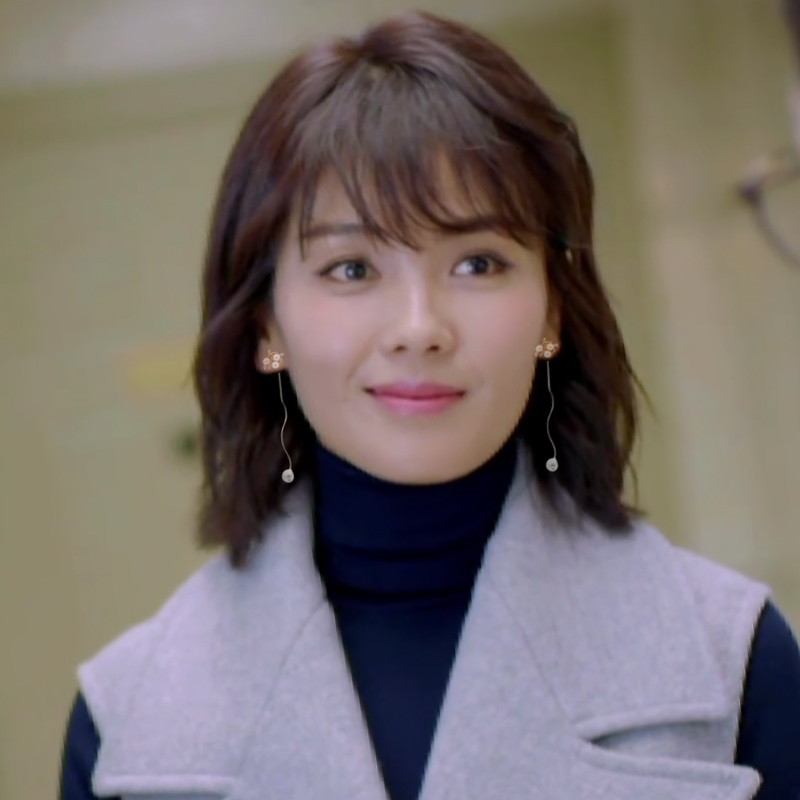 欢乐颂2刘涛安迪同款珍珠长款耳环