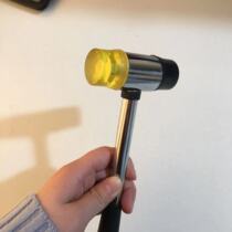 Steel tube handle rubber rubber hammer in length 260MM