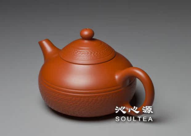 【沁心源】台湾手拉壶名家 许进财 朱泥壶 纯手工 150ml 96fl_7折现价