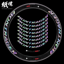 TREK BONTRAGER MALLET BROTHER XXX4 XXX6 XXX2 Wheel set stickers ROAD car carbon knife stickers