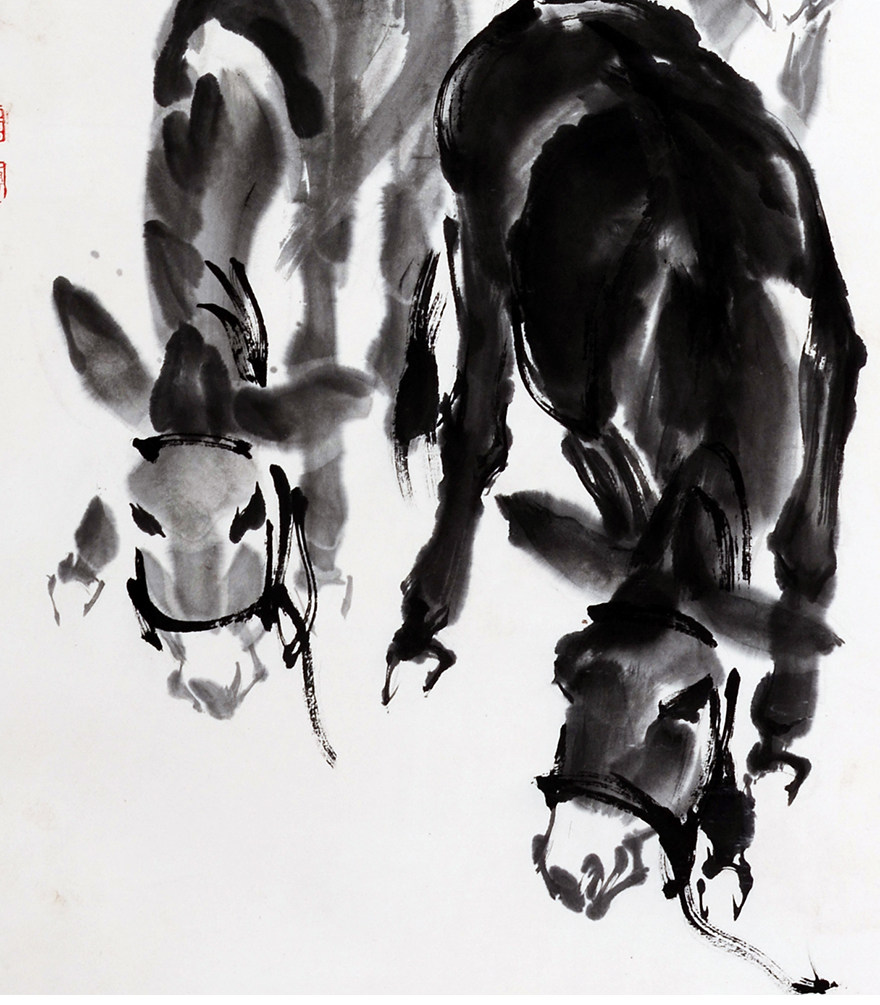 lot.035 526 黄胄 驴