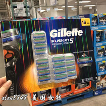 United States direct mail Gillette Gillette Fusion PROGLIDE replacement 5 layers blade replacement 16