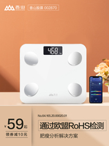 Xiangshan precision body fat scale electronic scale human weight scale household body fat called intelligent fat measurement small adult female