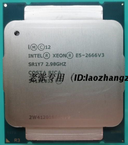 xeon至强 e5-2666 v3版 2.9g 10核 步进m0 2 另有正式