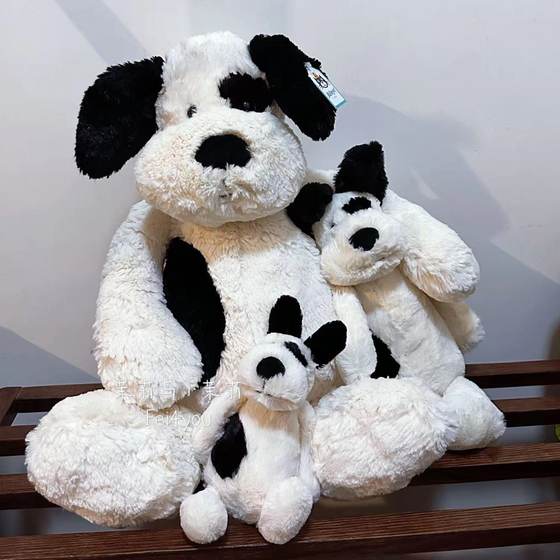 British jellycat black and white pirate dog cute shy puppy soft plush toy doll doll pull bell
British jellycat black and white pirate dog cute shy puppy soft plush toy doll doll pull bell
