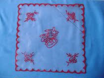 New collection of nostalgic old gauze handkerchief handkerchief jacquard jacquard and flowers (each strip) B *