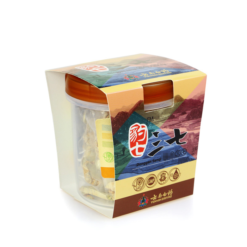 云南白药豹七三七切片90g 云南文山田七片 方便磨三七粉产品展示图3