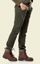 Military cool KZ3088 female green camouflage tooling micro-elastic stickers slim slim pencil trousers special casual outdoor