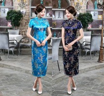 Improved version of cheongsam dress female Summer 2020 new slim temperament elegant retro hip skirt