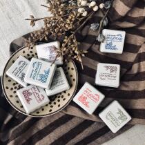 Flower wind Japan Tsukineko Moon cat VersaFine High detail pad Rubber stamp pad