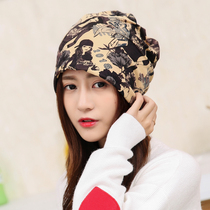 Hat female spring and autumn thin Korean version of the hat outdoor hat autumn middle-aged fashion grandma hat hat towel hat Sports