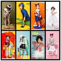 Childrens photography clothing Fashion clothing studio Girls 3 years old 5 to 10 years old girls take pictures theme photo clothing art
