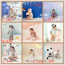 New childrens photography clothing 2 to 5 years old photo studio boys and girls 100-day-old baby theme photo childrens blankets