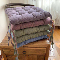 Liu sisters private custom seat cushion cushion multi-purpose high-grade feather silk cotton filling can be directly machine-washed
