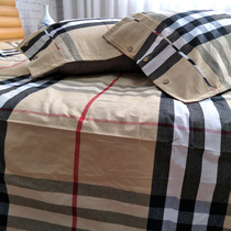 (Liu sisters house)Canada Yu simple cotton rough cloth three-piece set four-piece set