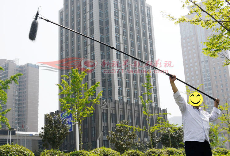 话筒杆 话筒挑杆/采访挑杆/3米4米录音挑杆套件 麦克风同期杆