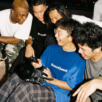 BOARDHEAD SS21 font logo printed skateboard loose short sleeve T-shirt