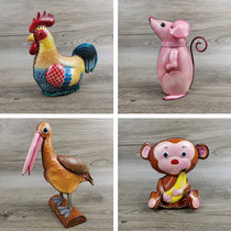 Leather ornaments crafts cowhide handmade personality creative home accessories cartoon piggy bank pen holder