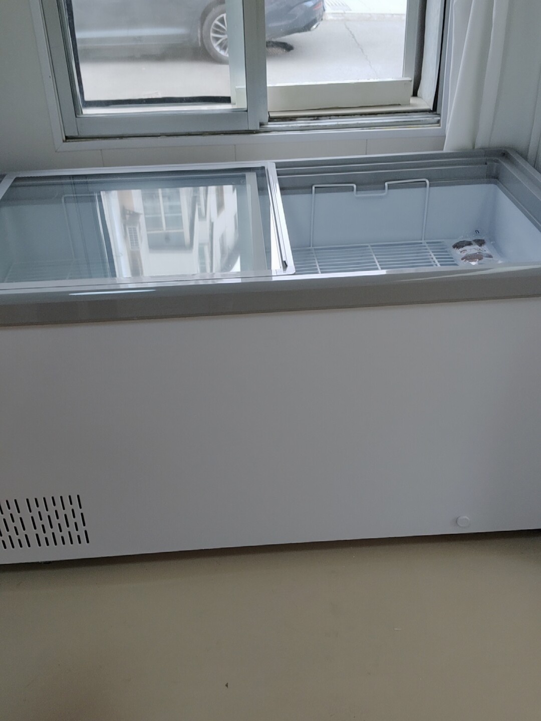 稚乐冰柜商用大容量保鲜冷冻两用超市展示柜冷藏卧式透明玻璃岛柜