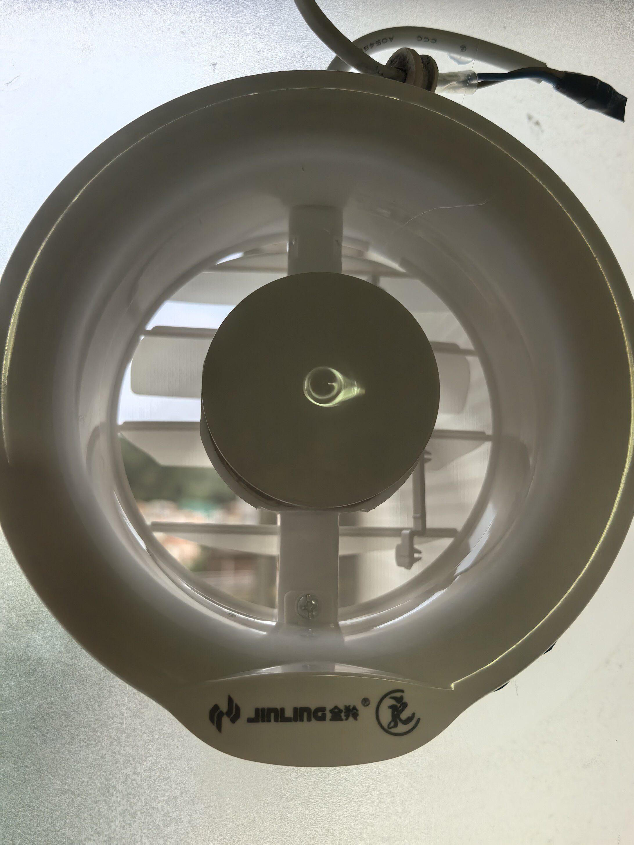 金羚圆形排气扇卫生间6寸家用静音浴室玻璃窗式换气扇8厕所抽风机