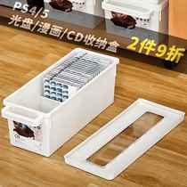 Japan imported CD storage box home DVD storage disc ps4 5 disc box comic album storage box