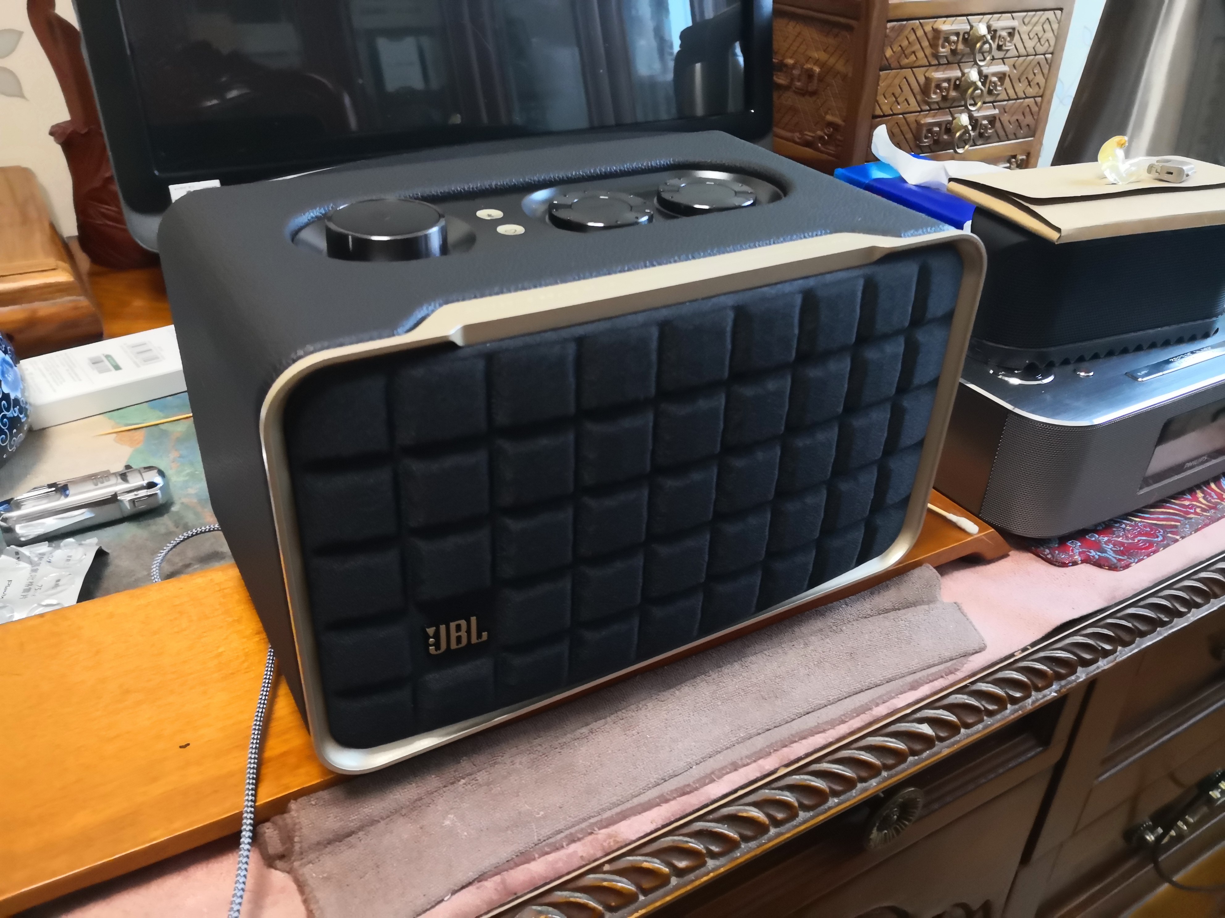 jbl音响音乐世家200蓝牙wifi古典无线低音桌面音箱